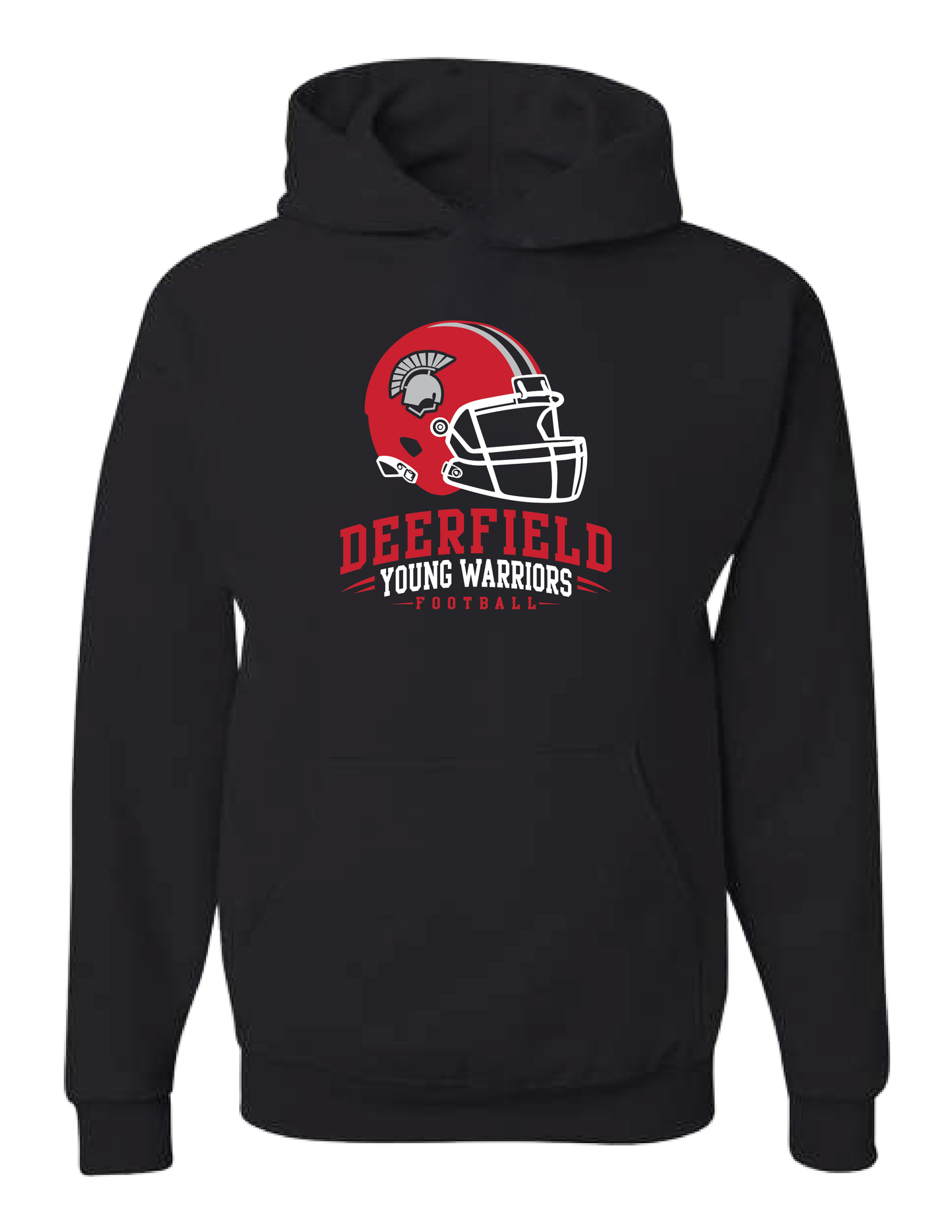 DFYWF Helmet Black Hooded Pullover