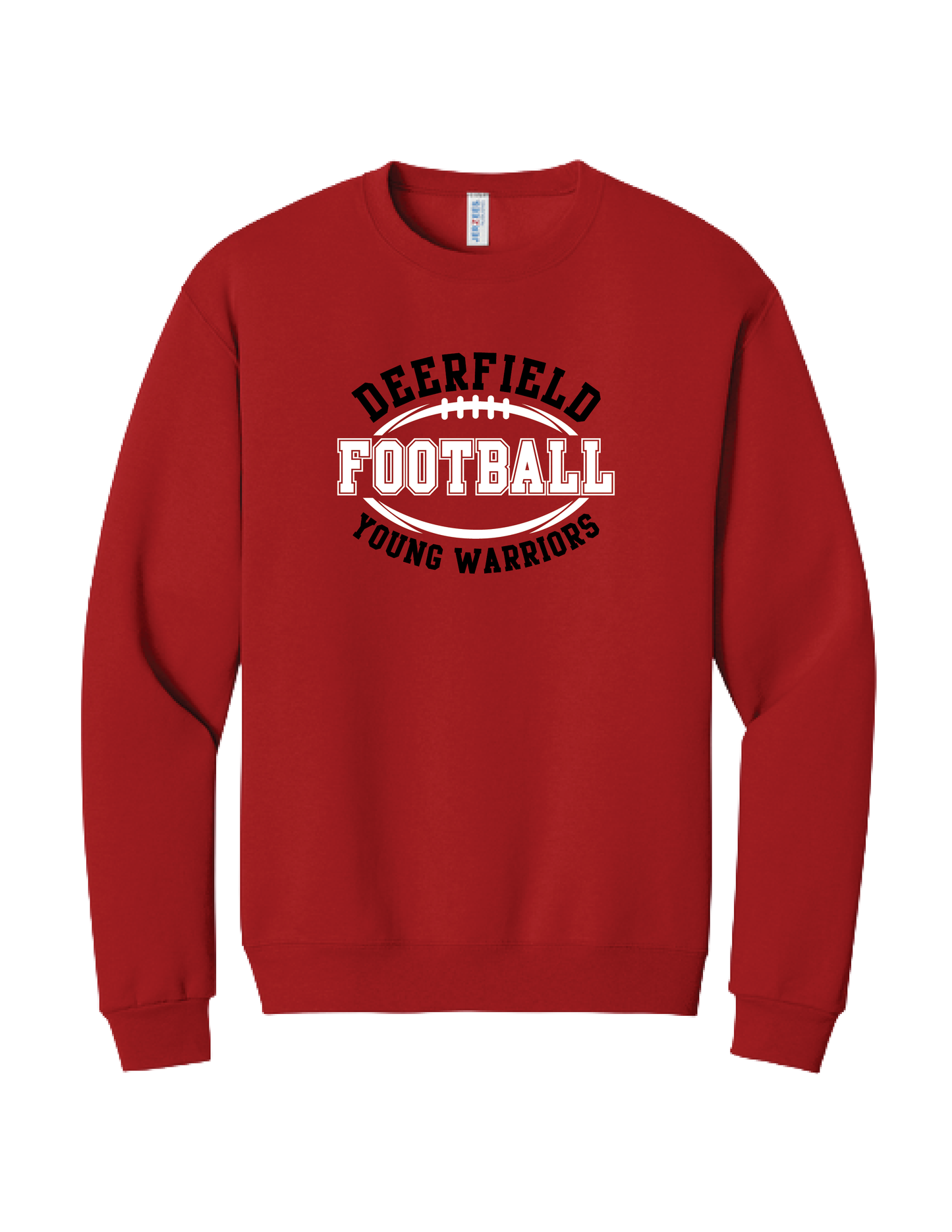 DFYWF Football Red Crew Neck