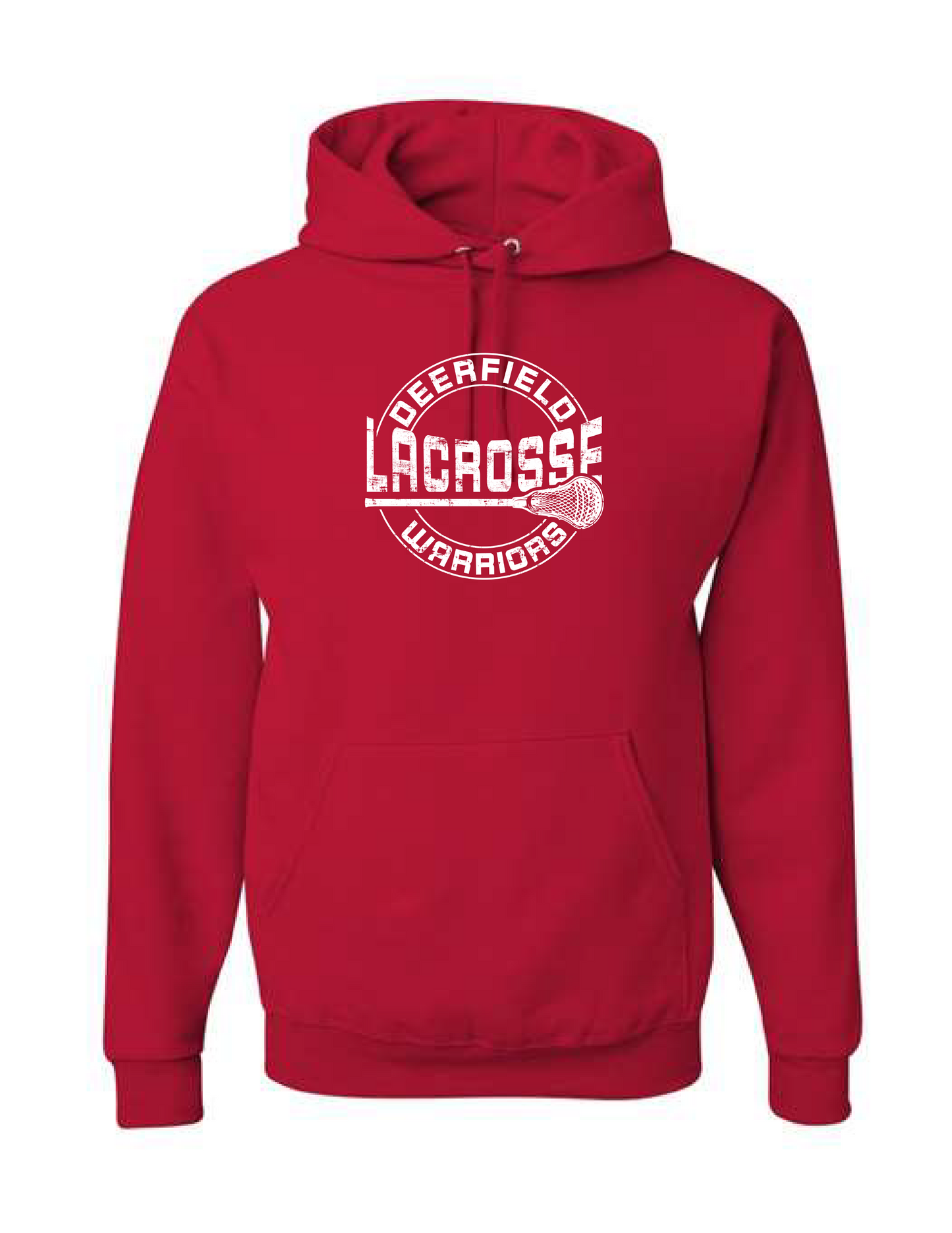 DHS BOYS LACROSSE Vintage Circle Hooded Pullover