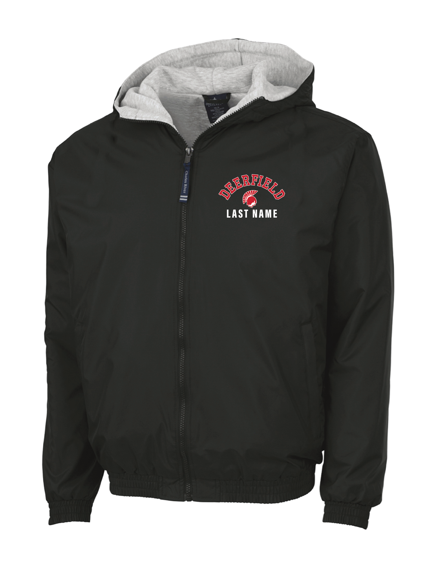 DHS SOCCER Personalized Full Zip Warm Up Jacket