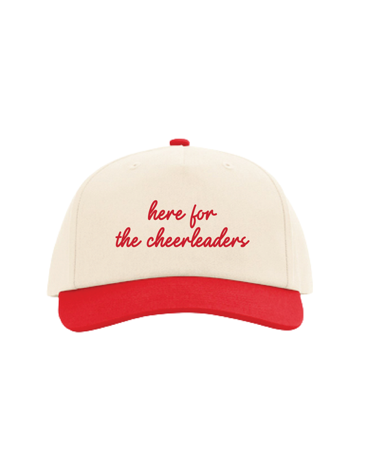 DHS CHEER Here For The Cheerleaders Embroidered Baseball Hat