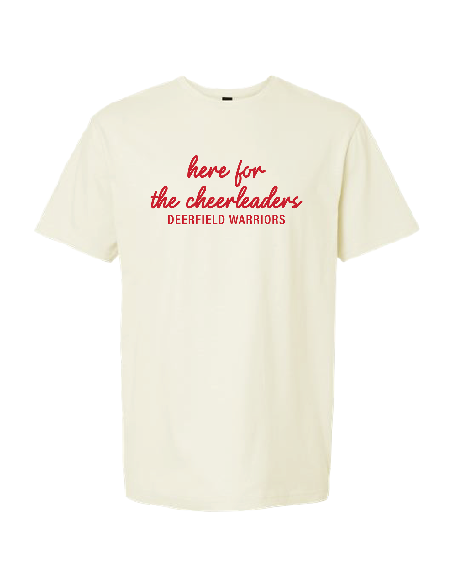 DHS CHEER Here For The Cheerleaders Tee