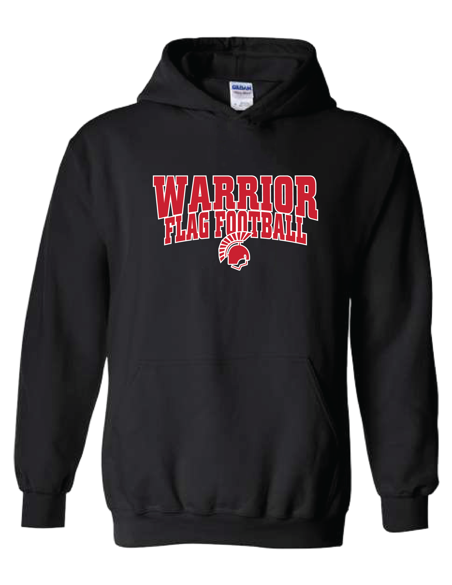DHS FLAG FOOTBALL Game Day Campus Black Hoodie