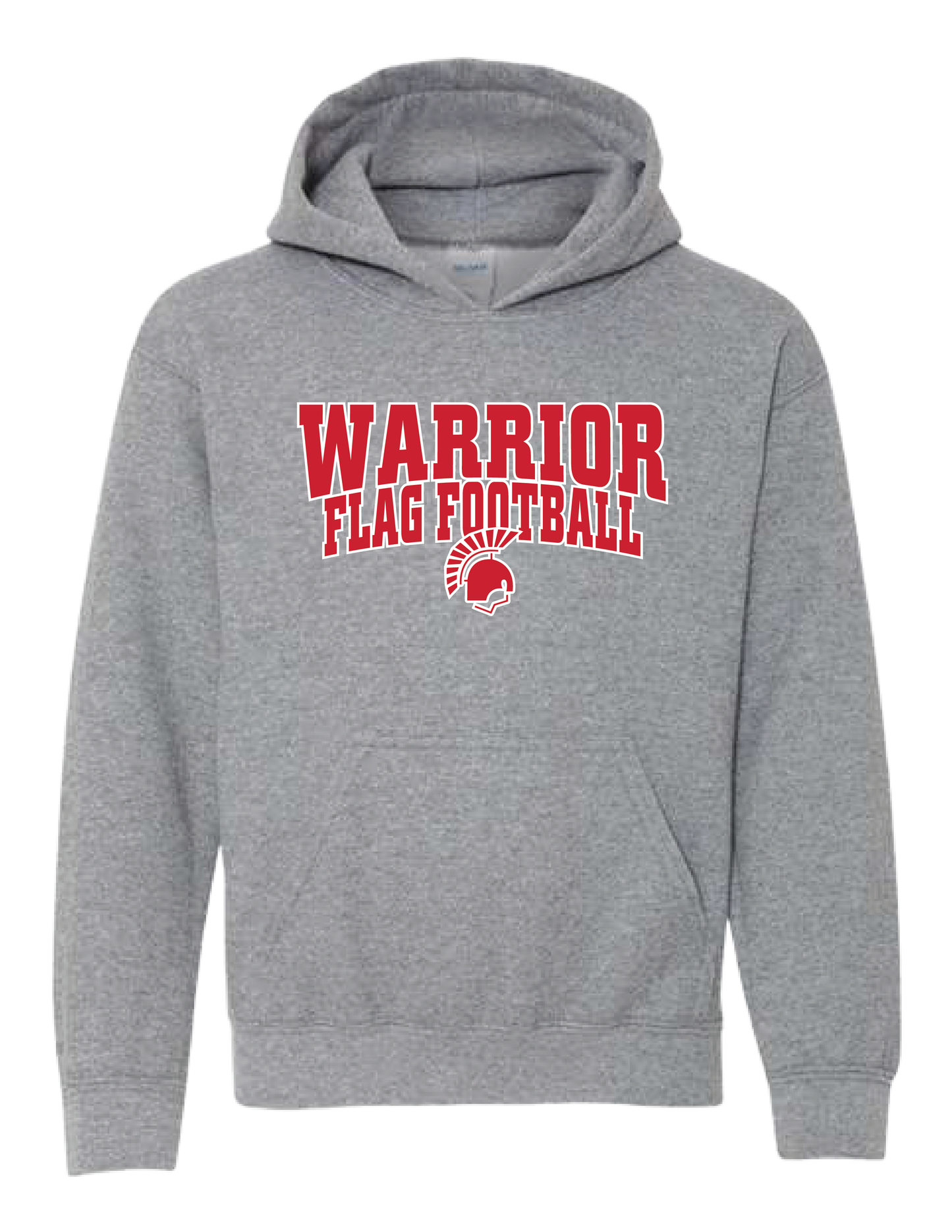 DHS FLAG FOOTBALL Game Day Campus Gray Hoodie