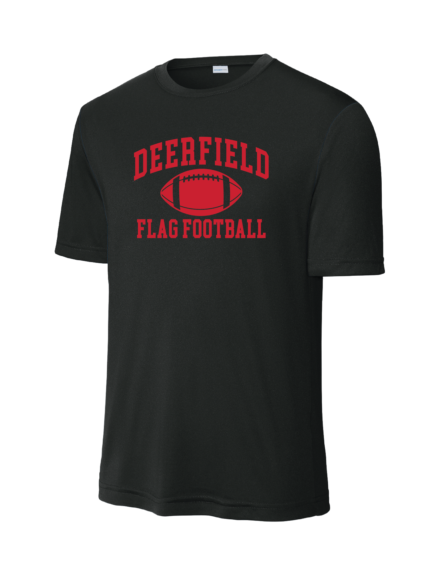 DHS FLAG FOOTBALL Game Day Campus Black Dri Fit Tee