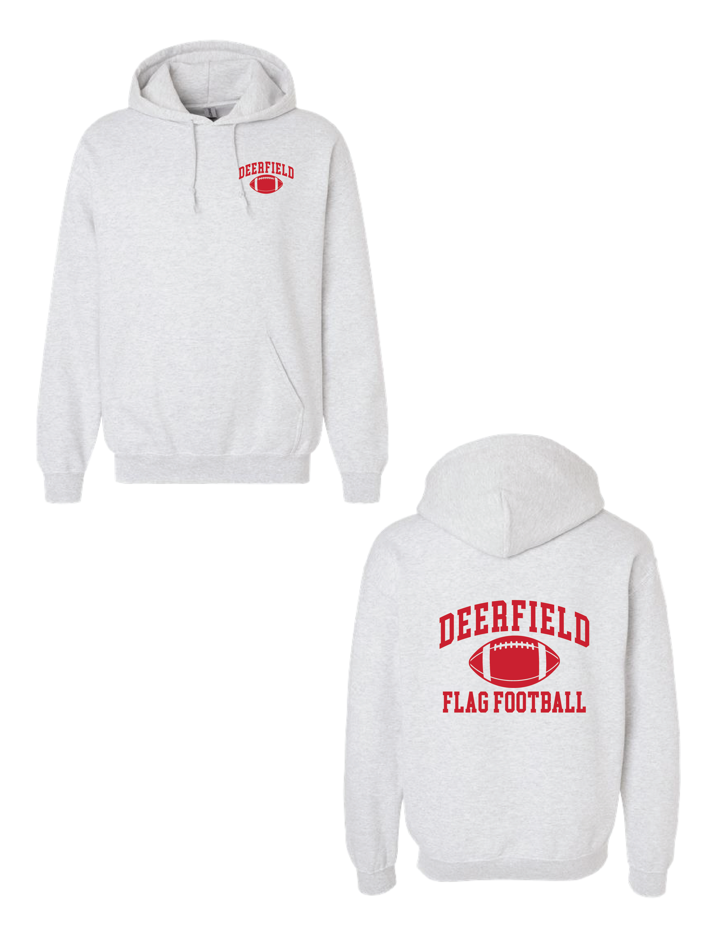 DHS FLAG FOOTBALL Sports Campus Hoodie