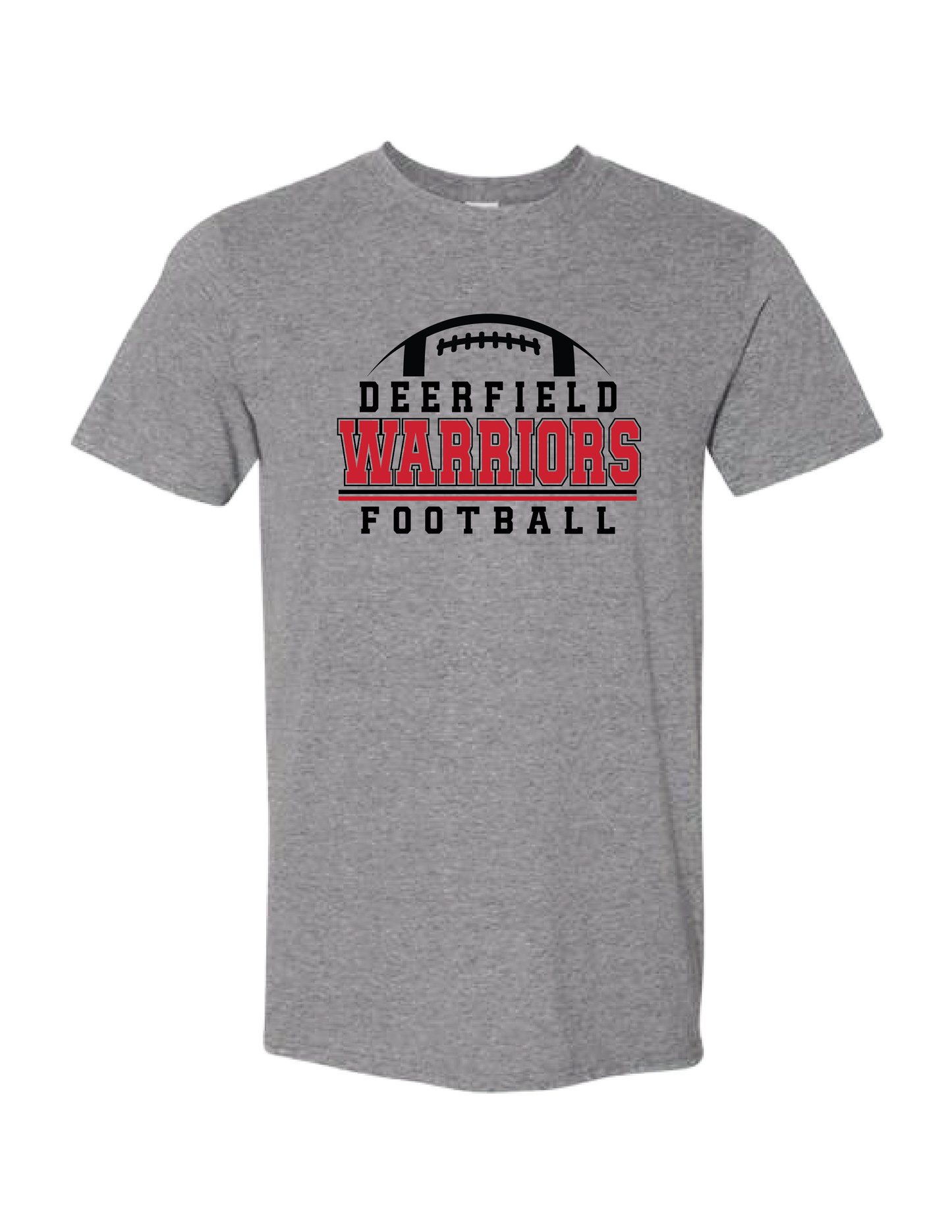 DHS FOOTBALL Campus Grey Tee