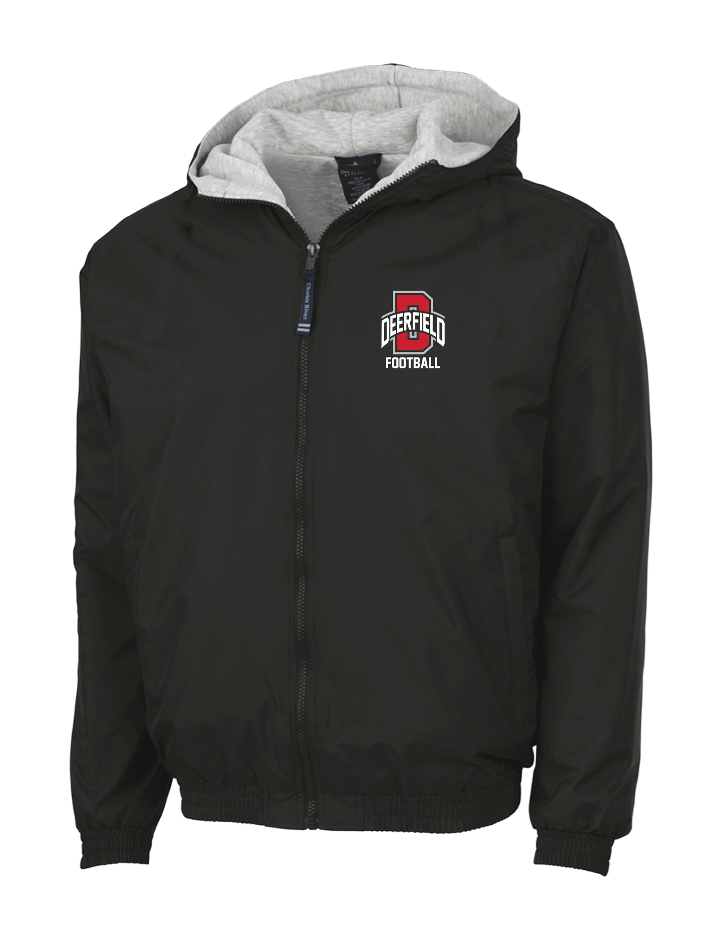 DHS FOOTBALL D Personalized Embroidered Full Zip Warm Up Jacket