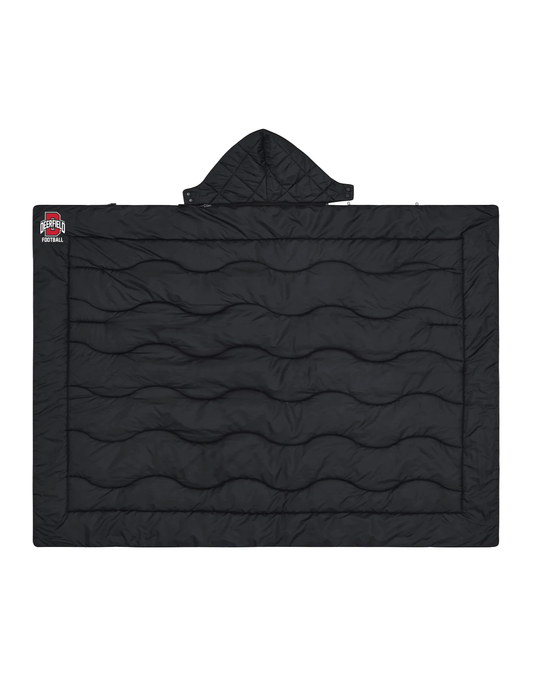 DHS FOOTBALL D Embroidered Hooded Blanket
