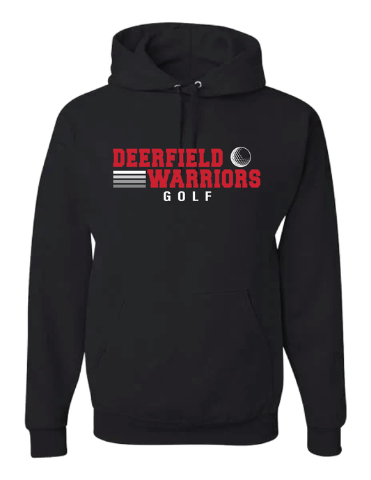 DHS BOYS GOLF Stripes Hooded Pullover