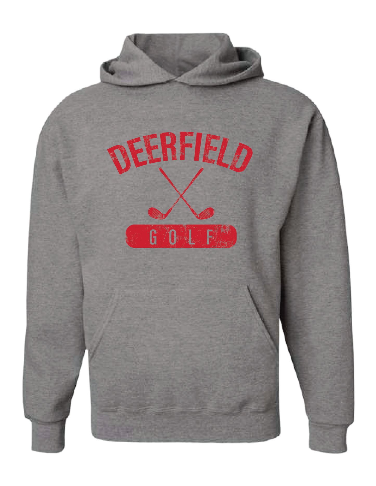 DHS BOYS GOLF Vintage Sports Campus Hooded Pullover
