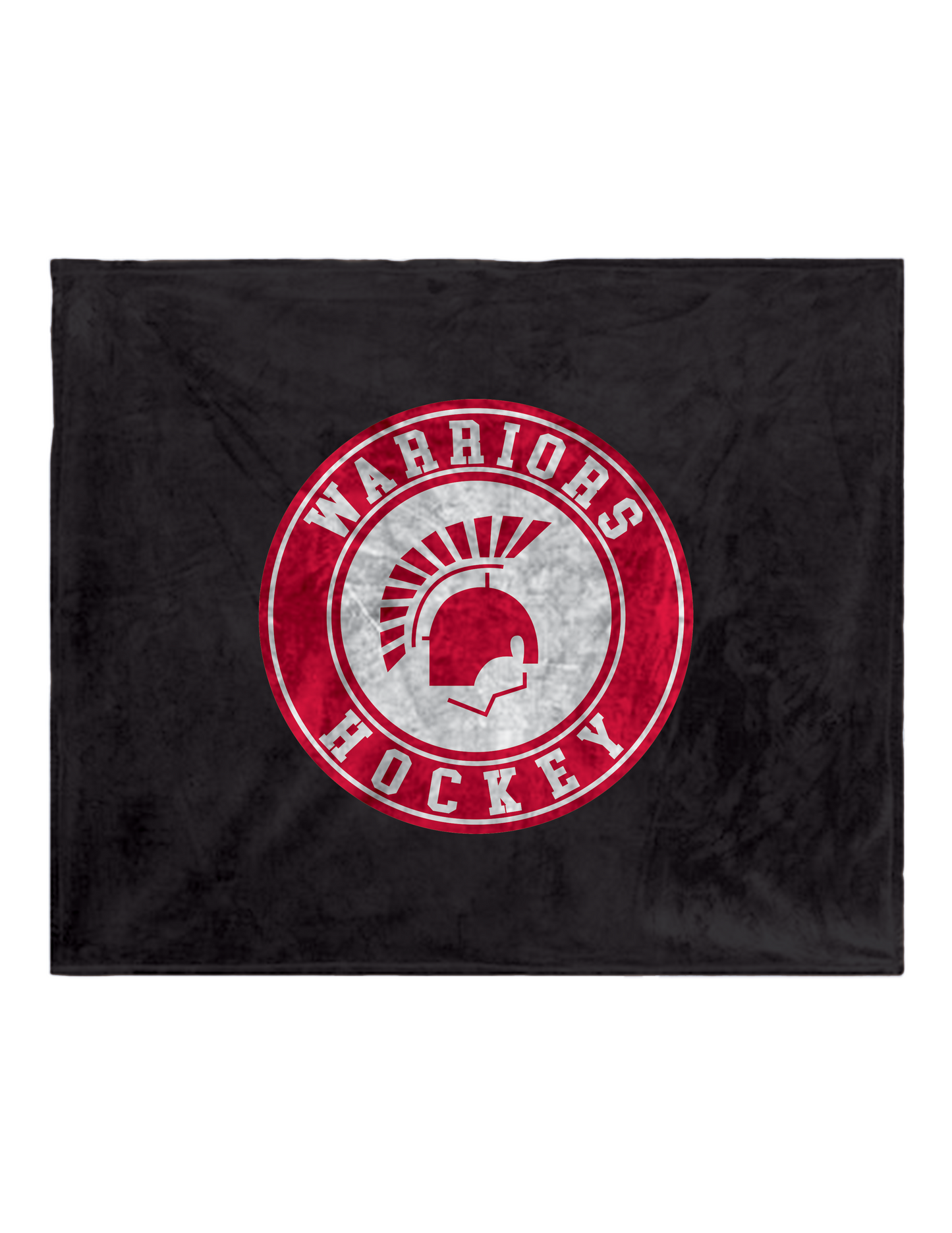 DHS HOCKEY Circle Personalized Fleece Blanket