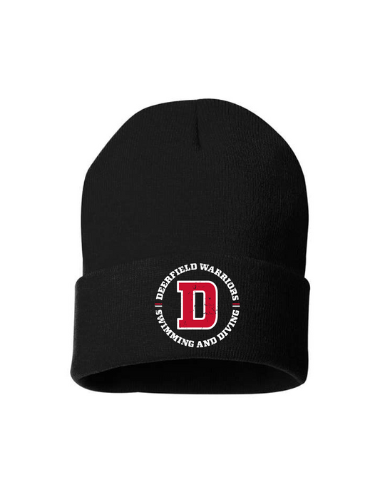 DHS SWIMMING AND DIVING Vintage Circle Winter Hat