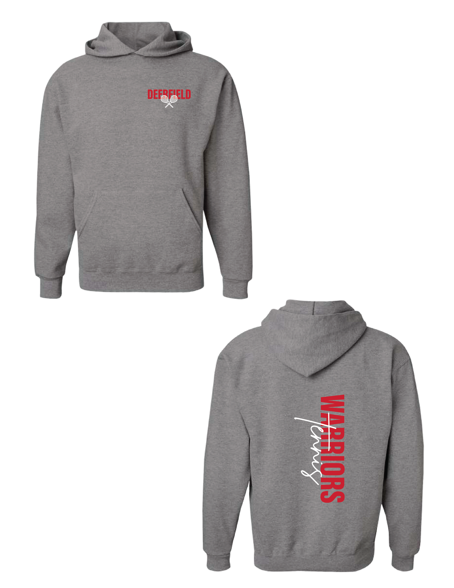 DHS TENNIS Sidelines Hooded Pullover