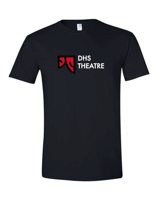 DHS THEATRE Black Logo Tee