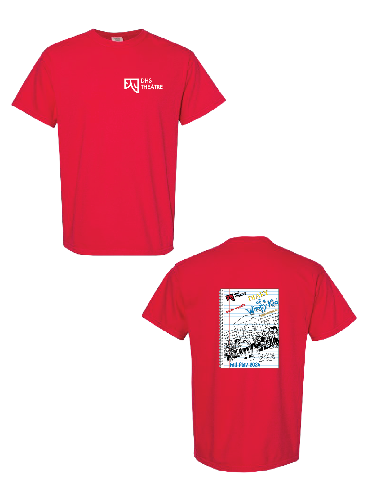 DHS THEATRE Diary of A Wimpy Kid Tee