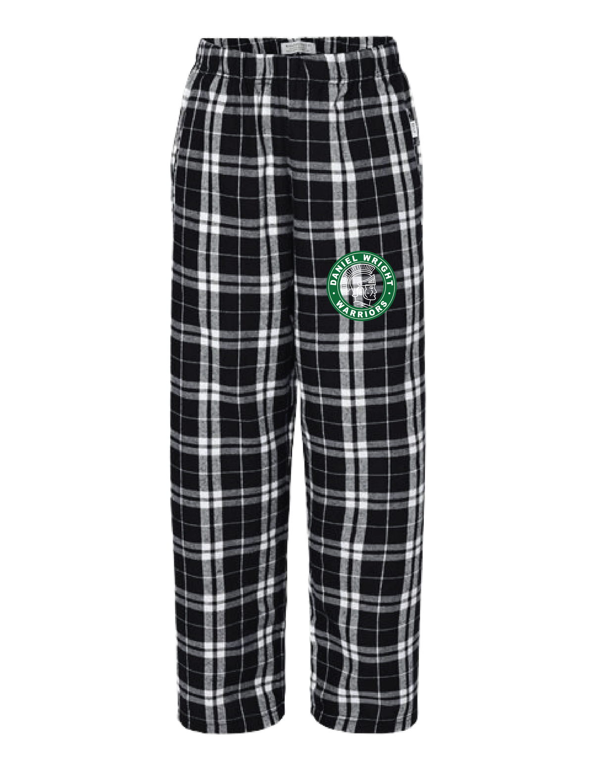 DANIEL WRIGHT Retro Circle Flannel Pants