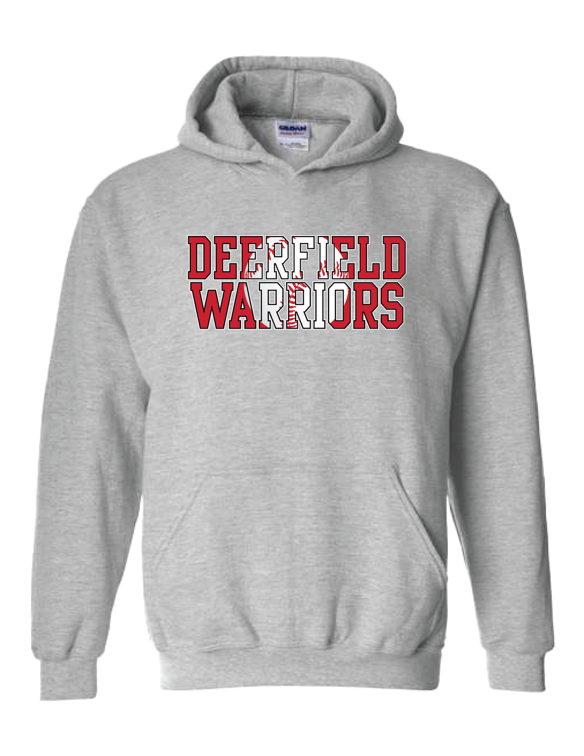 DEERFIELD 9UR Baseball Hooded Pullover