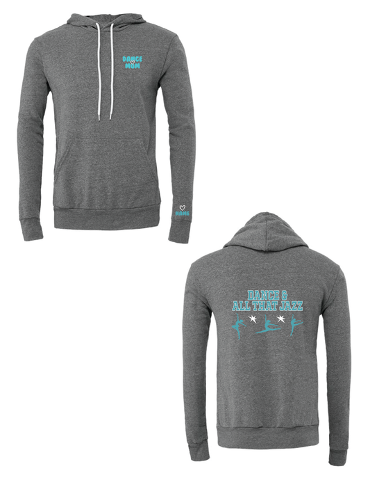 DANCE & ALL THAT JAZZ Grey Parent Hooded Pullover