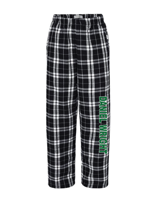 DANIEL WRIGHT Block Flannel Pants