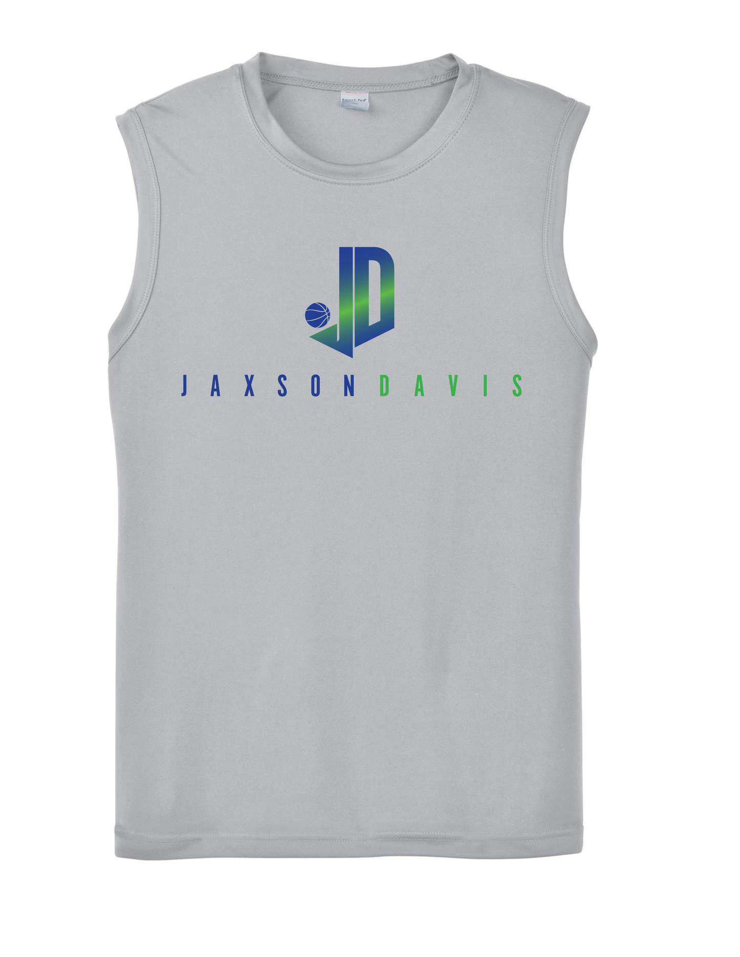 JAXSON DAVIS Logo Dri Fit Tank Top