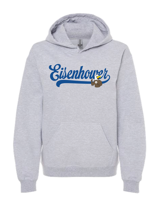 EISENHOWER Classic Script Hooded Pullover