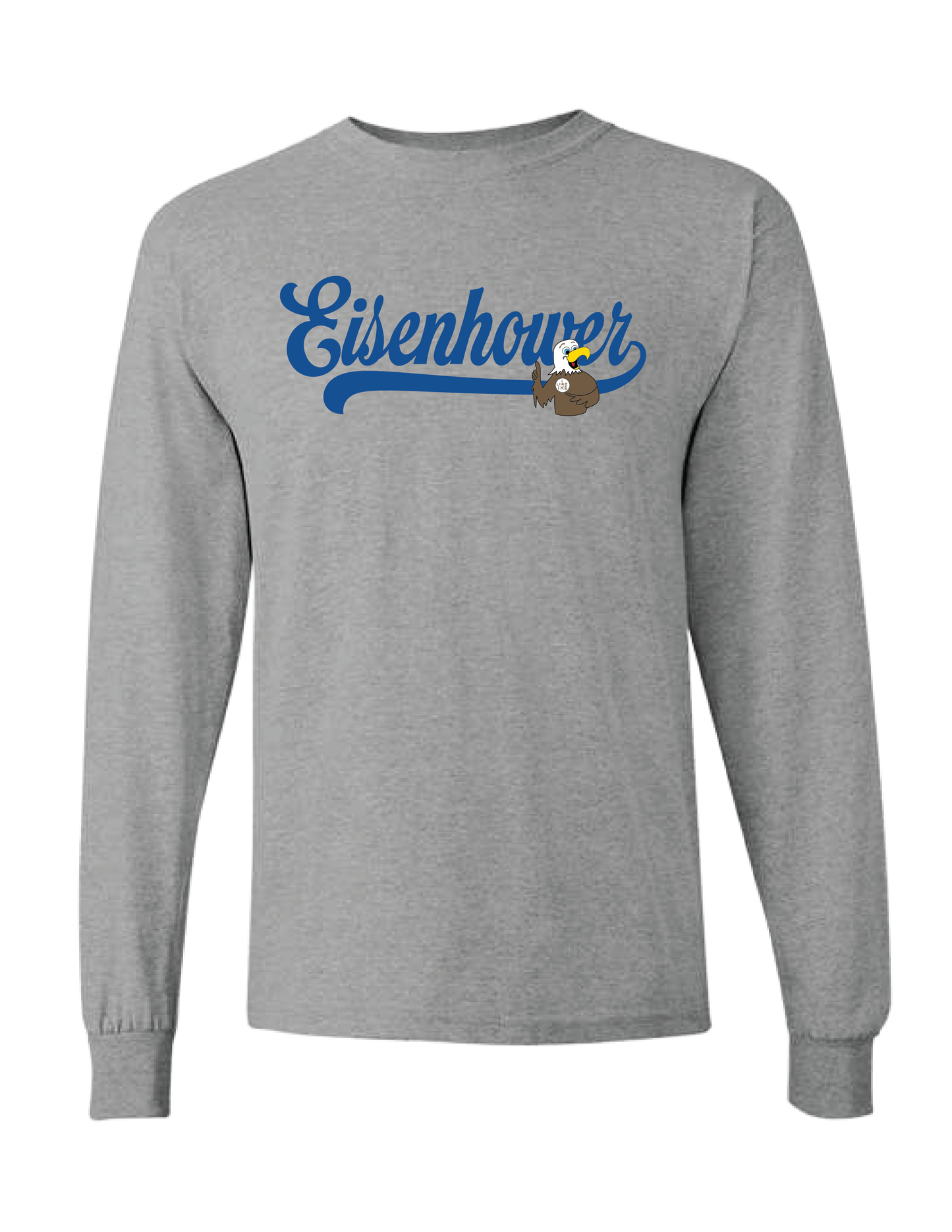 EISENHOWER Classic Script Long Sleeve Tee