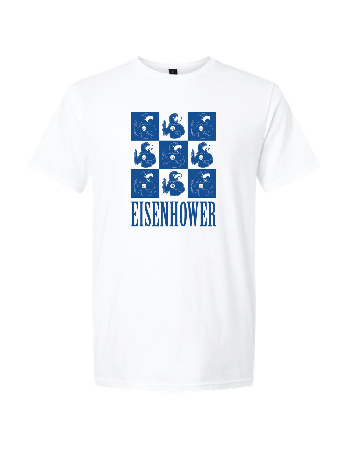 EISENHOWER Mascot Checker Tee