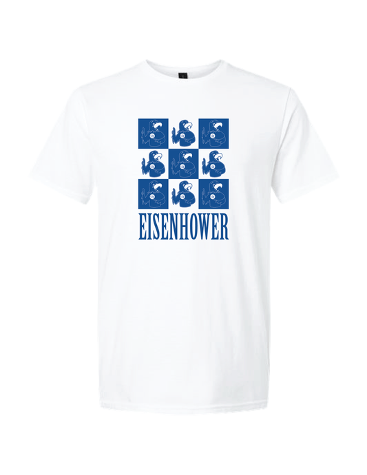 EISENHOWER Mascot Checker Tee