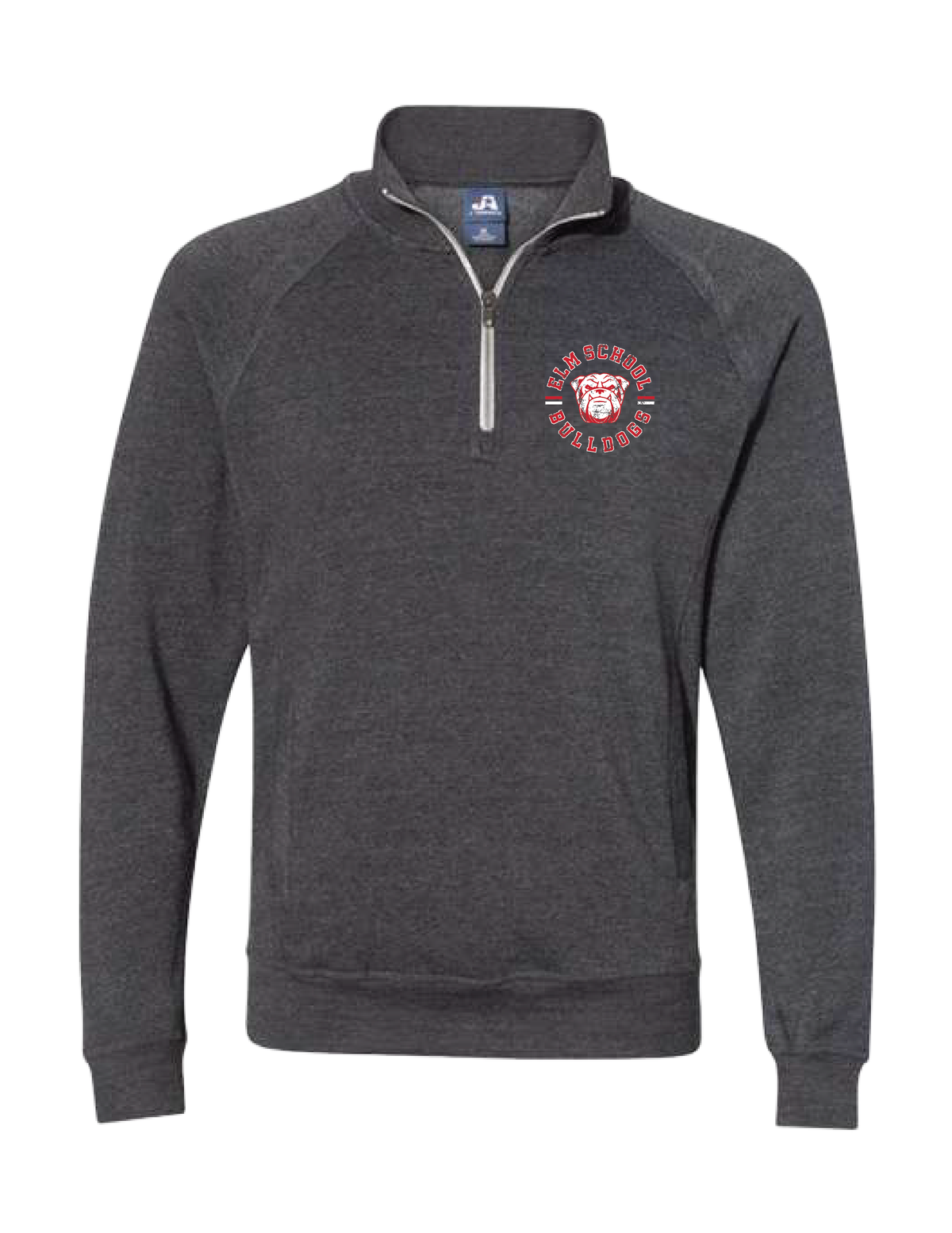 ELM SCHOOL Vintage Circle Quarter Zip