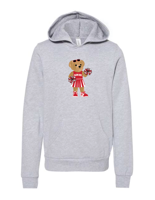 FALCONS CHEER Beary Cute Hooded Pullover