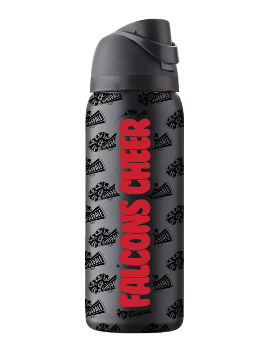 FALCONS CHEER Bubble Water Bottle