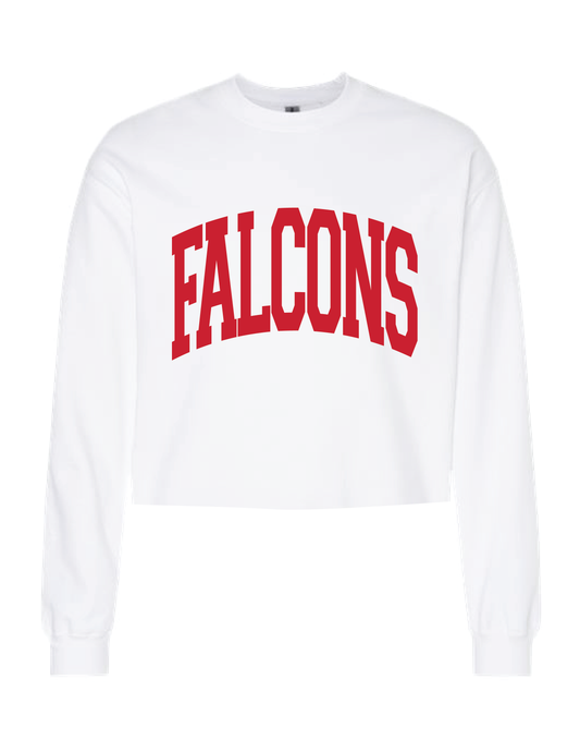FALCONS CHEER Collegiate Crew Neck
