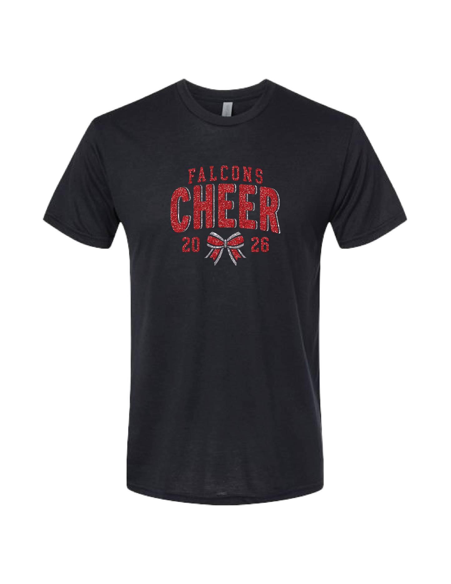 FALCONS CHEER Glitter Tee