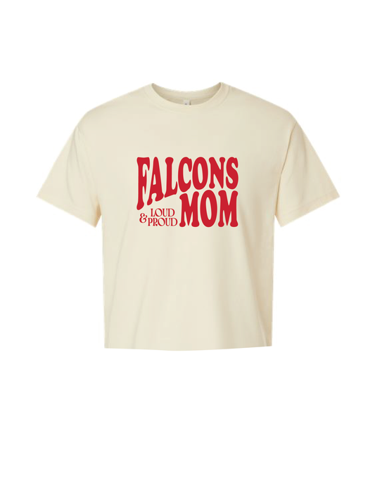 FALCONS CHEER Loud & Proud Mom Tee
