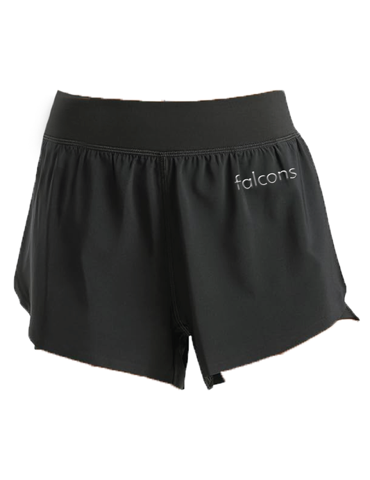 FALCONS CHEER Metallic Baseline Athletic Shorts