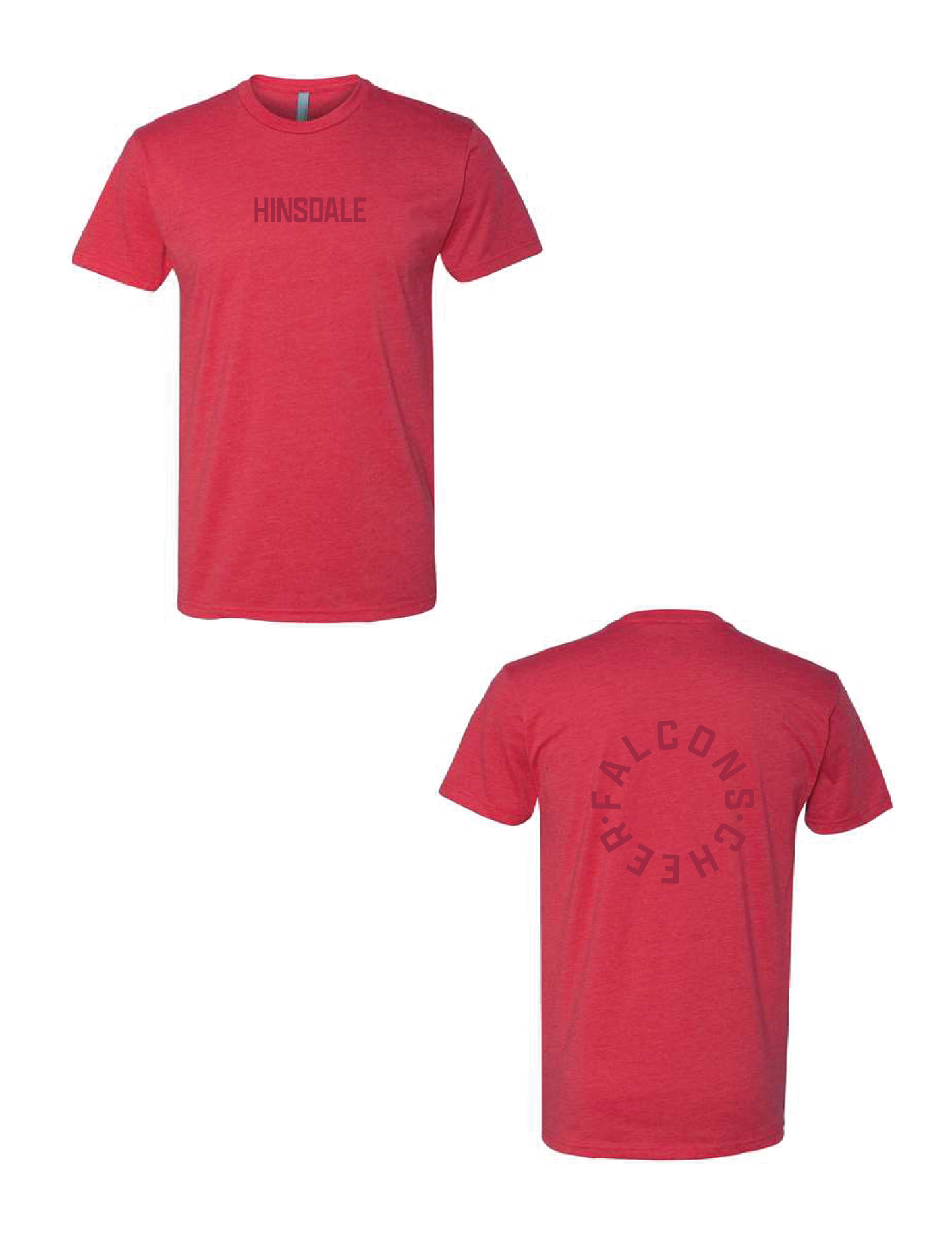 FALCONS CHEER Monochrome Circle Tee