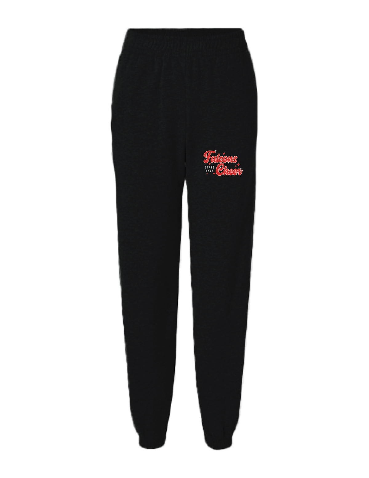 FALCONS CHEER STATE 2026 Glitter Sweatpants