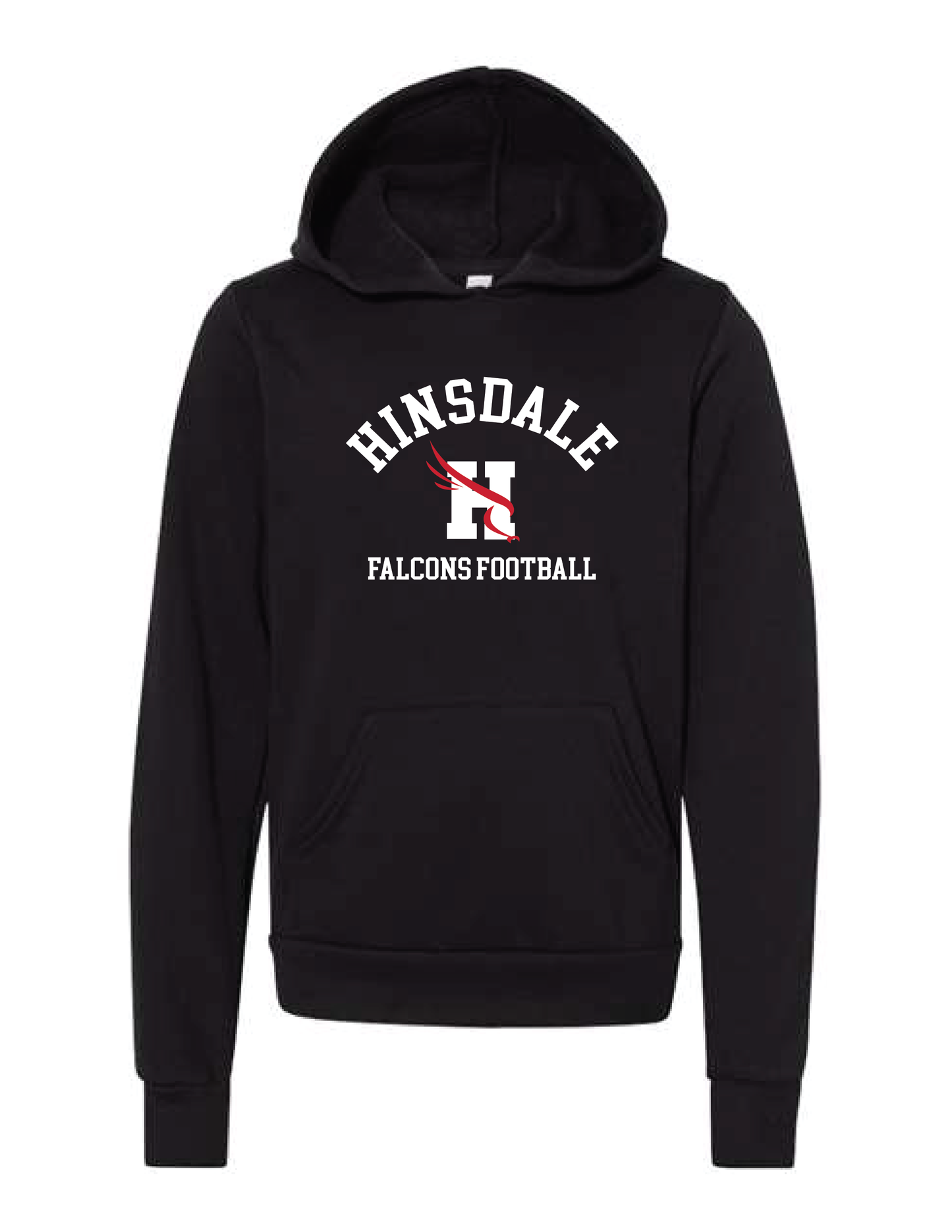NEW! FALCONS FOOTBALL Sports Campus Hooded Pullover