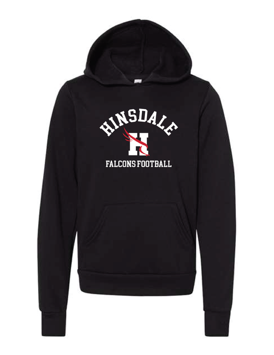 NEW! FALCONS FOOTBALL Sports Campus Hooded Pullover