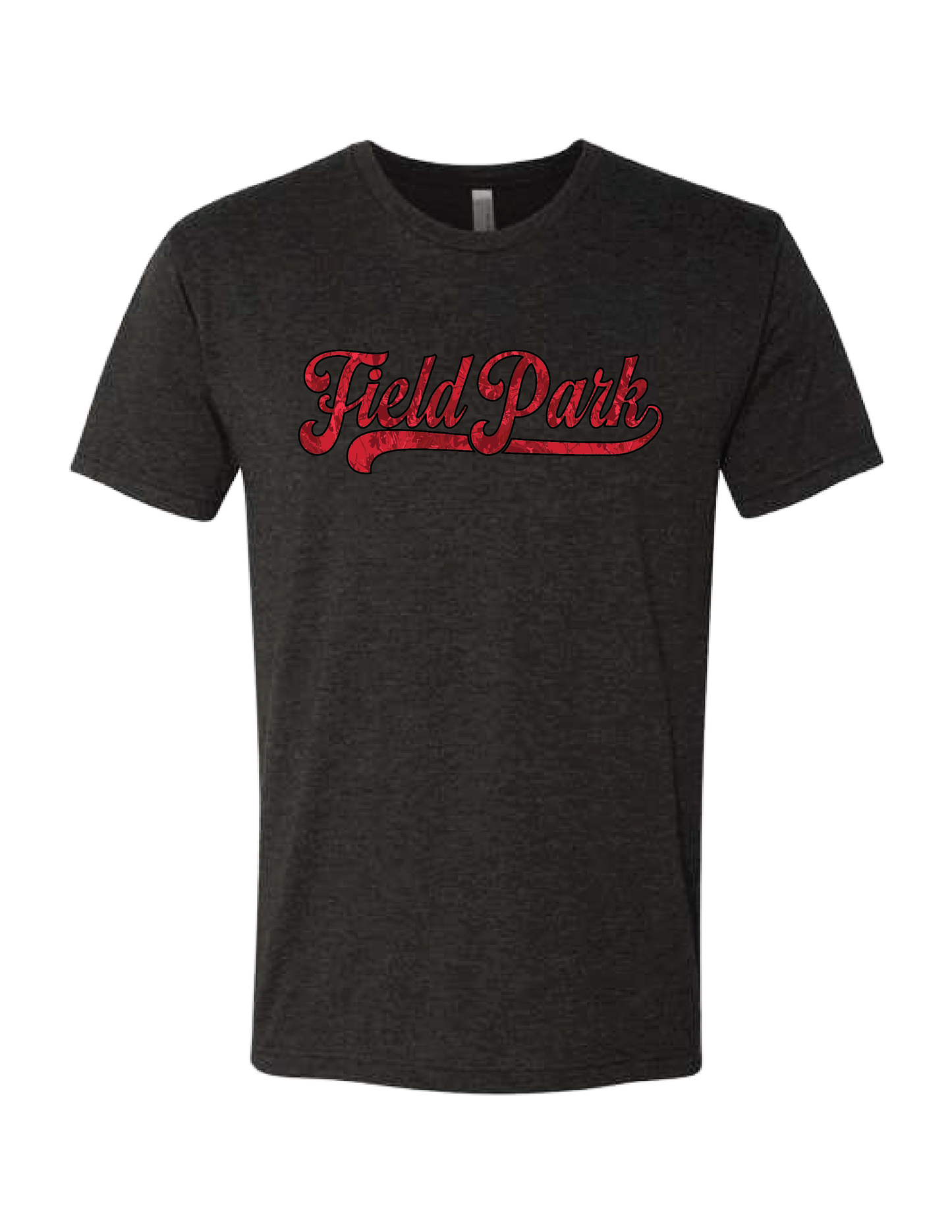 FIELD PARK Camo Script Tee