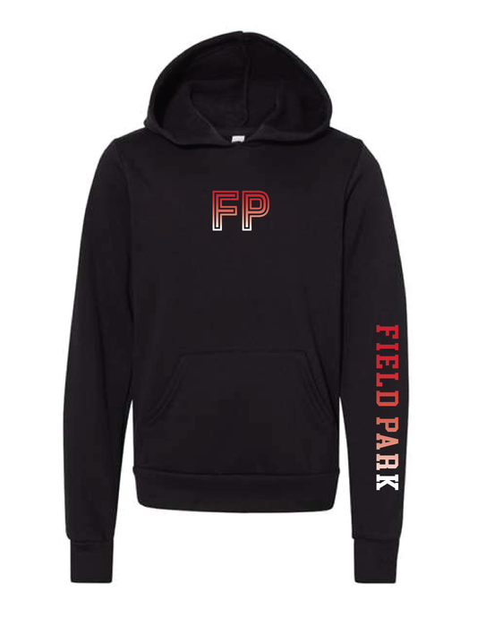 FIELD PARK Ombre Overtime Hooded Pullover