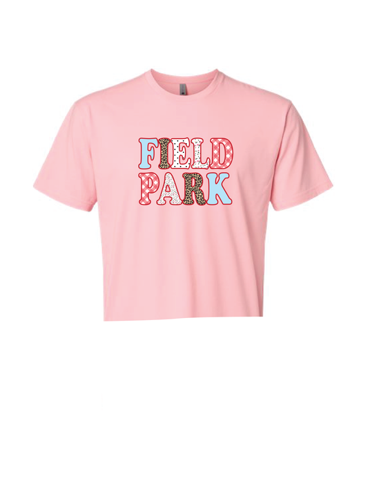 FIELD PARK Patterns Boxy Tee