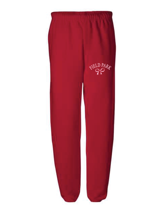 FIELD PARK Vintage Bow Sweatpants