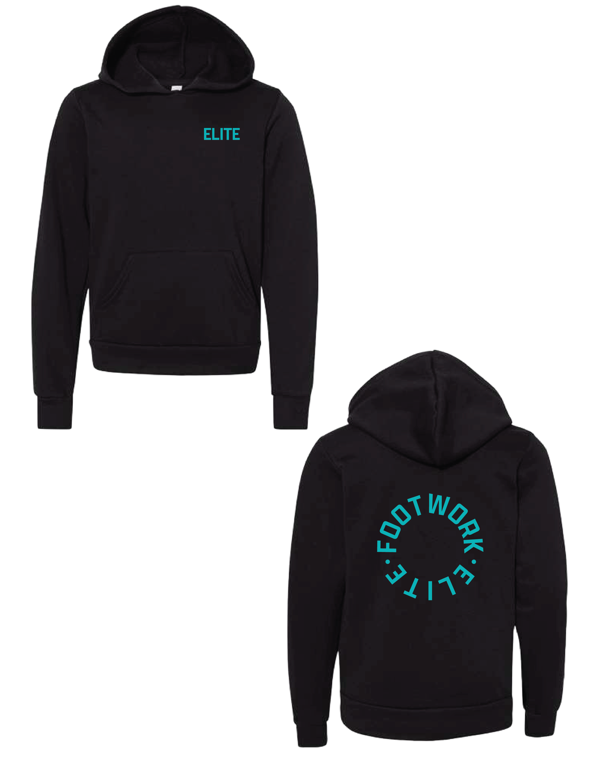 FOOTWORK ELITE Circle Hooded Pullover