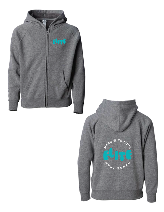 FOOTWORK ELITE Made With Love Circle Zip Up