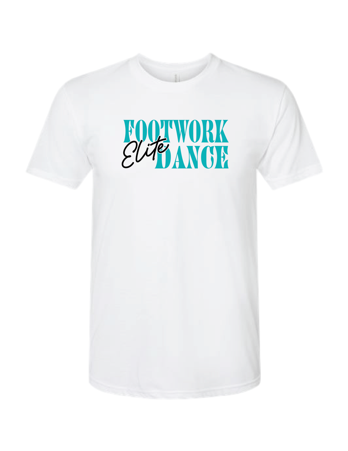 FOOTWORK ELITE Script Overlap Tee