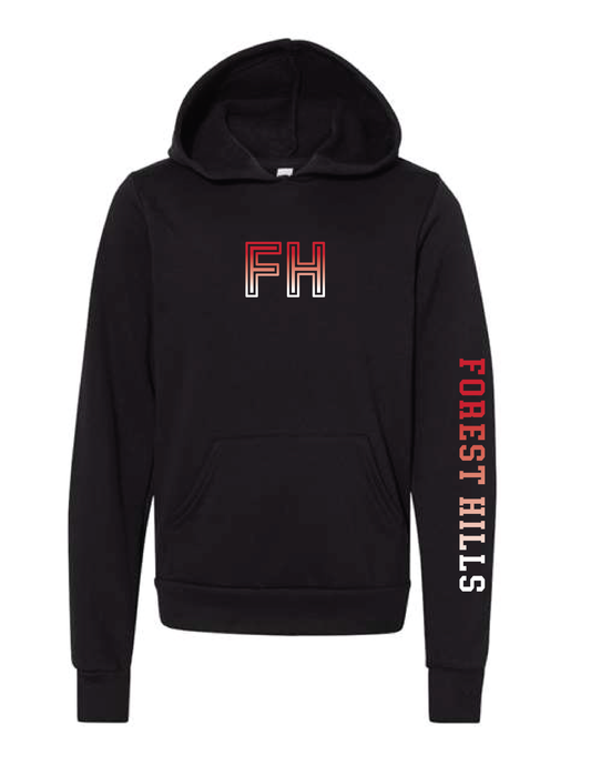 FOREST HILLS Ombre Overtime Hooded Pullover