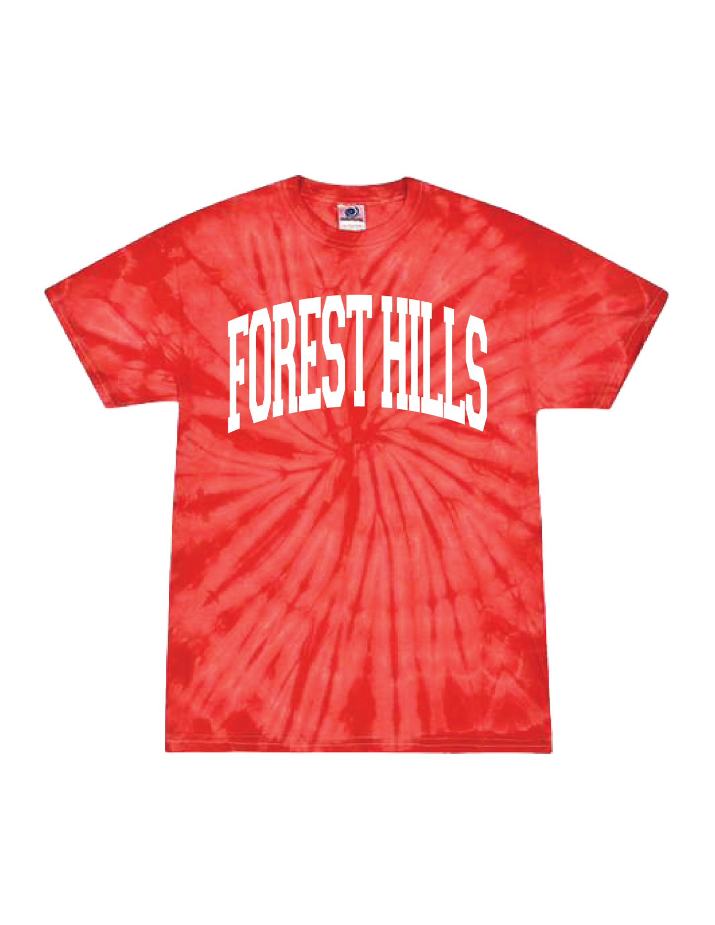 FOREST HILLS Collegiate Tie Dye Tee