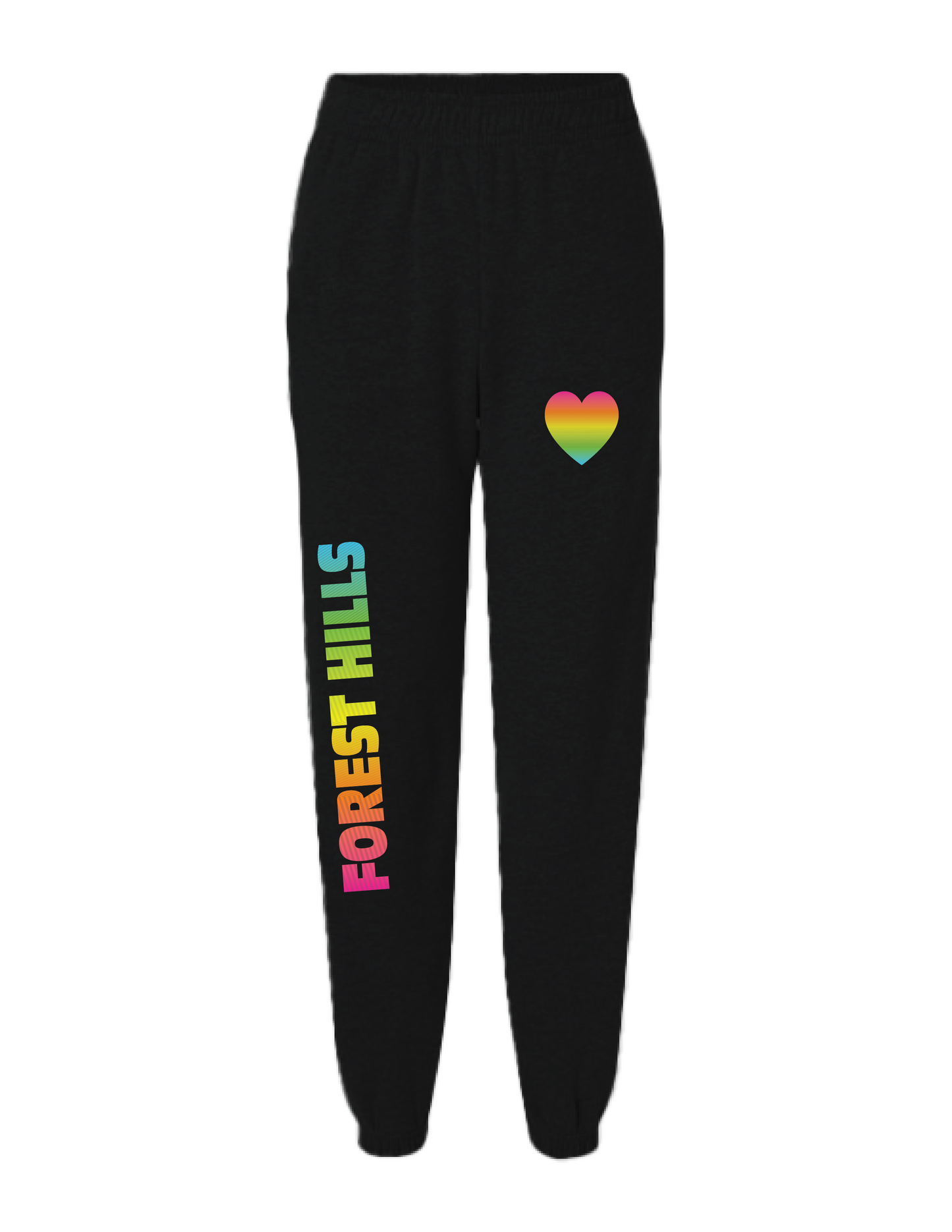 FOREST HILLS Ombre Rainbow Sweatpants